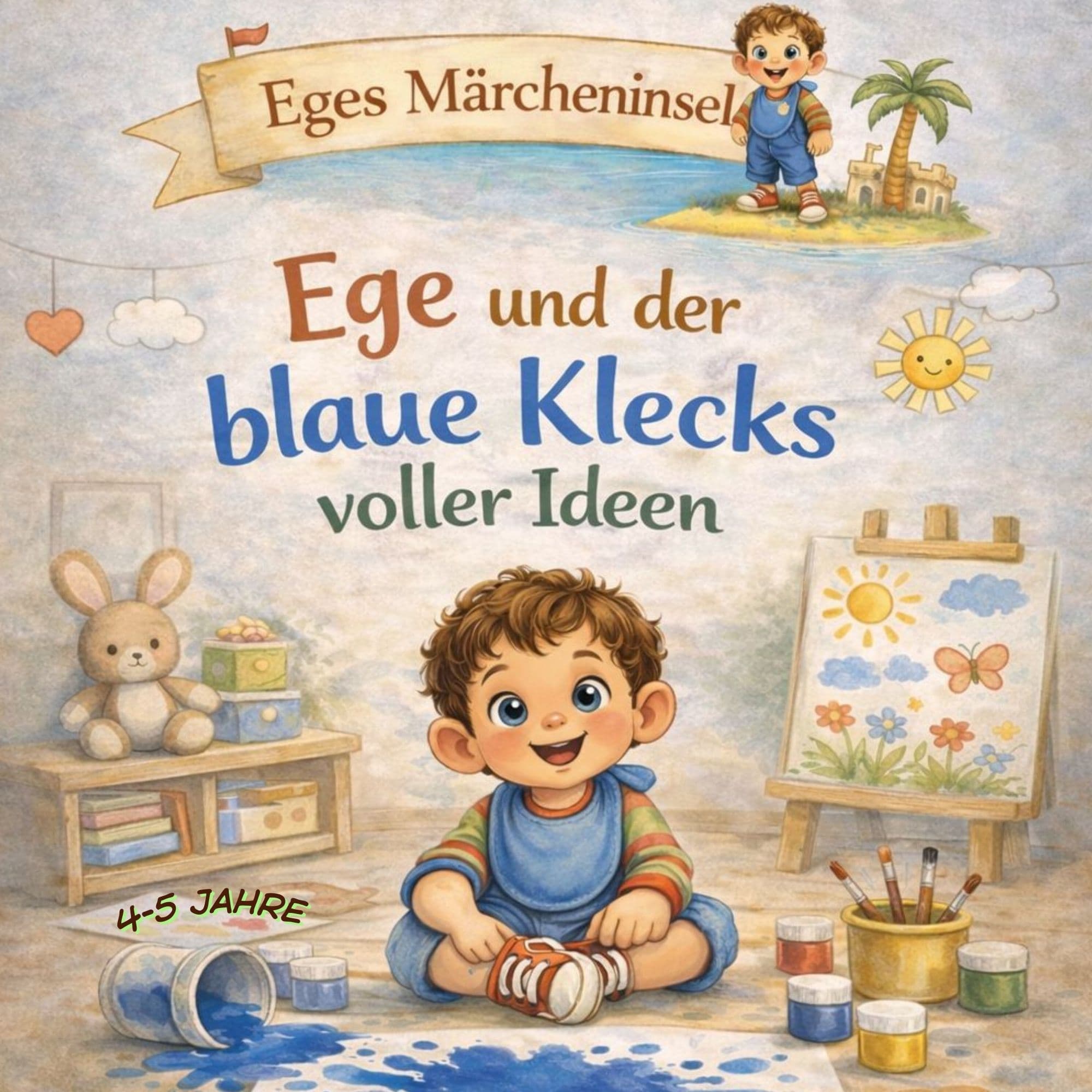 Ege und der blaue Klecks voller Ideen